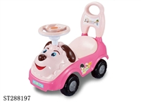 ST288197 - GLIDE WALKER WITH LIGHT MUSIC CARTOON ROUND