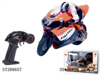 ST288657 - 1：10 SCALE 2.4G INFRARED R/C MOTORCYCLE