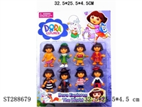 ST288679 - 3" NEW DORA FIGURE (8PCS/SET)