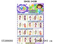 ST288680 - 3" NEW DORA FIGURE (20BAGS/CARD)