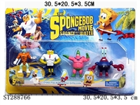 ST288766 - 3" SPONGEBOB (4PCS/SET)