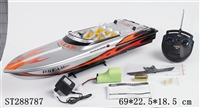 ST288787 - 65CM R/C SPEED BOAT（RECHARGERABLE BATTERY INCLUDED)