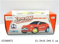 ST288975 - MUSICAL B/O CAR 3D LIGHT