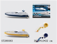 ST289383 - 2.4G R/C BOAT WITH USB CHARGING CABLE