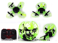 ST289564 - 2.4G SKY BOMBER R/C TRANSFORM QUADCOPTER