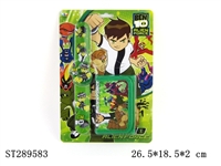 ST289583 - BEN10拍拍表+钱包 多款混装