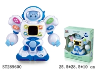 ST289600 - B/O ROBOT WITH LIGHT&MUSIC,ENGLISH/SPANISH SWITCH