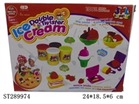 ST289974 - COLOR DOUGH SET (TWO TASTES ICE CREAM)