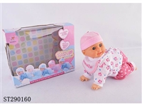 ST290160 - 10INCHES B/O CLIMBING DOLL 2 COLOR ASSORTED PINK&BLUE