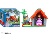 ST291948 - PAW PATROL+SOPHIA+BUILDING BLOCKS (MIXED 6 KINDS)