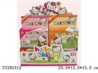 ST292312 - KT CAT BUILDING BLOCK WITH CARDS (MIXED 6 KINDS(