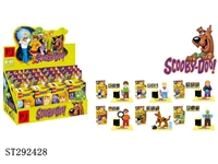 ST292428 - SCOOBY DOO BUILDING BLOCK (MIXED 6 KINDS)