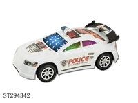 ST294342 - 3D灯光音乐惯性警车（二色混装）