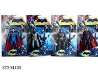 ST294435 - 6" BATMAN V SUPERMAN WITH LIGHT + ACCESSORIES (MIXED 4 KINDS)