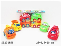 ST294856 - 惯性卡通车（工程/搅拌/的士/消防）