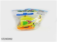 ST295992 - PULL LINE PLANE WITH LIGHT（CANDY TOY）