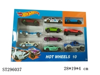 ST296037 - 1:64 SLIDING METAL CAR (10PCS/SET)