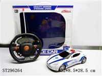 ST296264 - 1:18遥控警车/二色混装