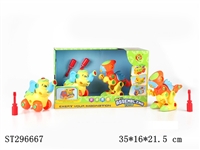 ST296667 - TAKE-APART ELEPHANT & TYRANNOSAURUS