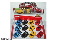 ST297302 - PULL BACK METAL CAR (12PCS/BOX)