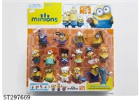 ST297669 - 2"-4" DESPICABLE ME 3 (16PCS/CARD)