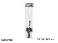 ST299012 - 太空电动闪光剑+带发射器 卡头袋主体：红/蓝/黑三色混