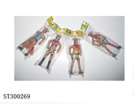 ST300269 - COWBOY TOYS SET (MIXED 4 KINDS)