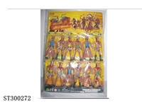 ST300272 - 12身西部牛仔/12PCS