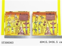 ST300363 - 西部牛仔印第安人套装