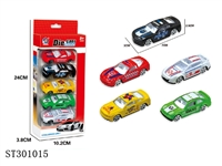 ST301015 - 1:64 SLIDING DIE CAST CAR