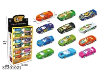 ST301021 - 1:64 SLIDING DIE CAST CAR