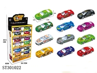 ST301022 - 1:64 SLIDING DIE CAST CAR