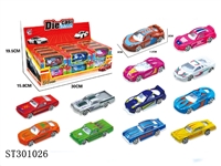 ST301026 - 1:64 SLIDING DIE CAST CAR