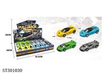 ST301030 - 1：43 兰博基尼和法拉利回力合金车(12PCS)