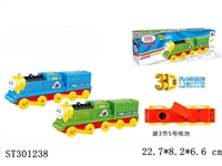 ST301238 - 3D B/O RAILCAR W/LIGHT & MUSIC