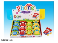 ST302195 - TELEPHONE WITH MUSIC AND LIGHT (12PCS/BOX)
