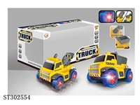 ST302554 - B/O TRUCK WITH LIGTH AND MUSIC 