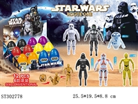 ST302778 - DEFORMATION EGG TO STARWARS (MIXED 6 KINDS)