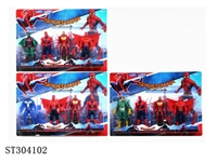 ST304102 - 6" FIGURES 3 STYLES ASSORTED