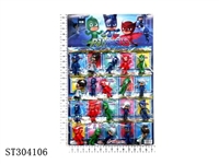 ST304106 - 3.5" PJMASKS FIGURE (MIXED 6 KINDS)