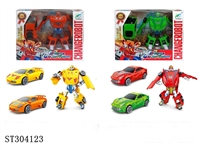 ST304123 - DEFORMATION CAR (MIXED 2 KINDS, MIXED 4 COLORS)