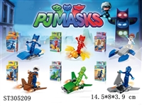 ST305209 - PJMASKS BUILDING BLOCKS SET