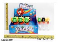 ST305349 - WIND-UP ANDROID ROBOT CANDY TOYS