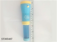 ST305407 - FLASHLIGHT WITH PROJECTION & MUSIC (CANDY TOY)