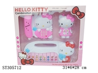 ST305712 - HELLO KITTY 音乐琴和电话机