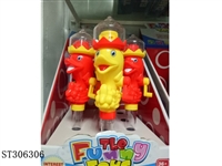 ST306306 - DOLPHIN WITH LIGHT CANDY TOY (MIXED 4 COLORS)