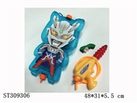 ST309306 - TRANSPARENT PULL TYPE BACKPACK WATER GUN SET