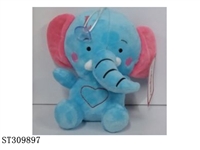 ST309897 - PLUSH ELEPHANT DOLL (COLOR IN RANDOM)