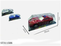 ST311506 - 惯性警车（红 白 蓝混装）