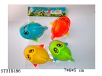 ST315486 - PULL BACK CARTOON FISH